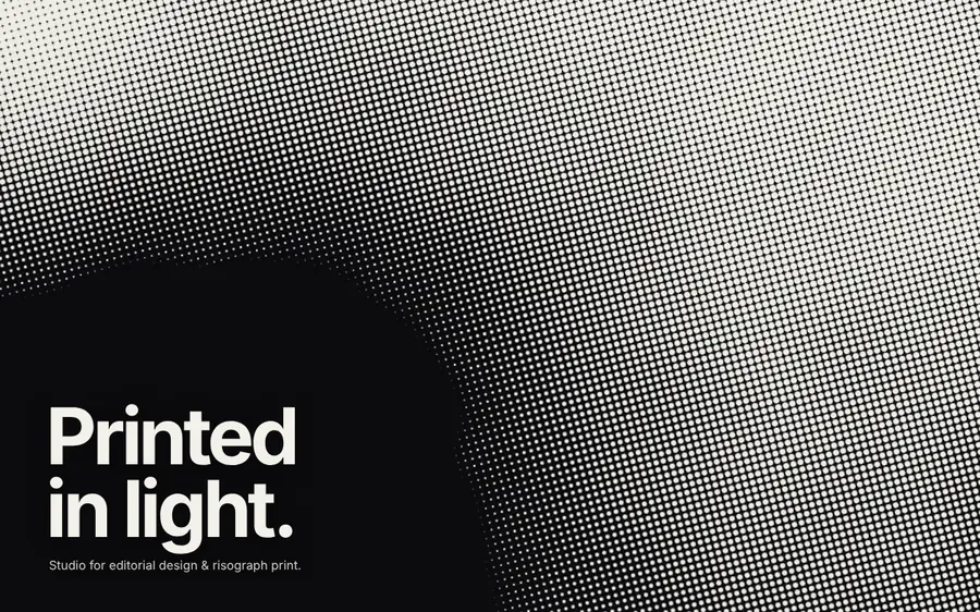 Halftone dot field, Shaders