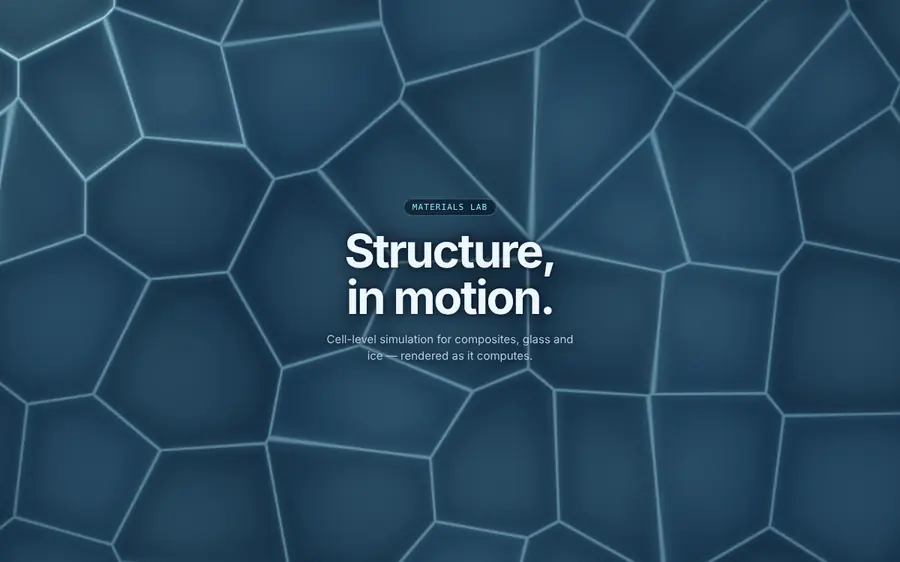 Living Voronoi cells, Shaders