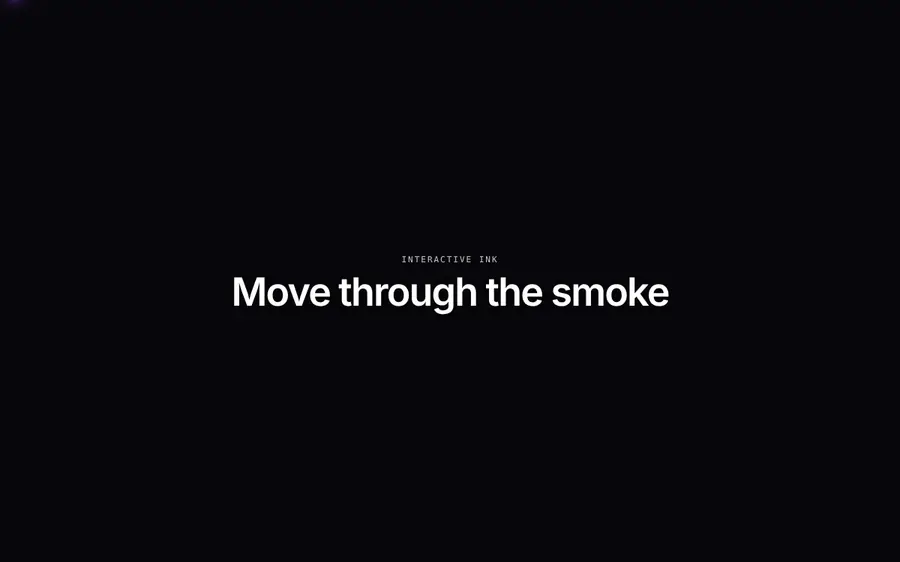 Smoke cursor trail, Backgrounds