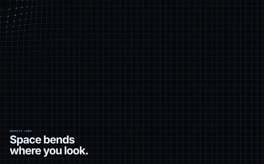 Gravity-lens line grid, Backgrounds