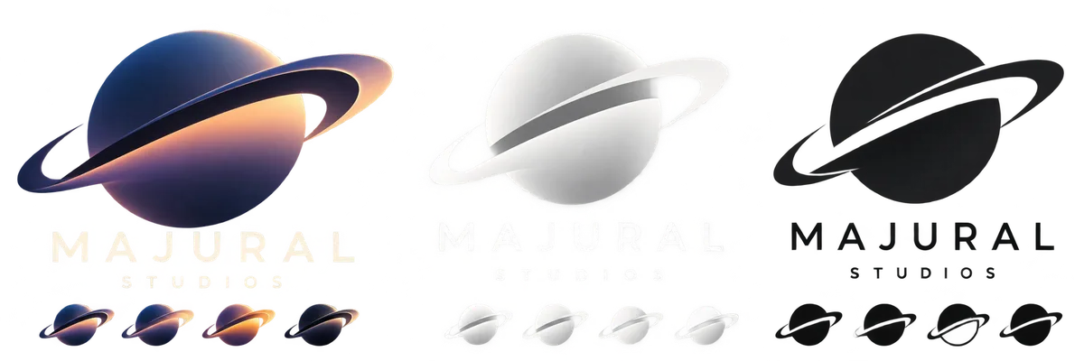 Majural Studios, Logo variations