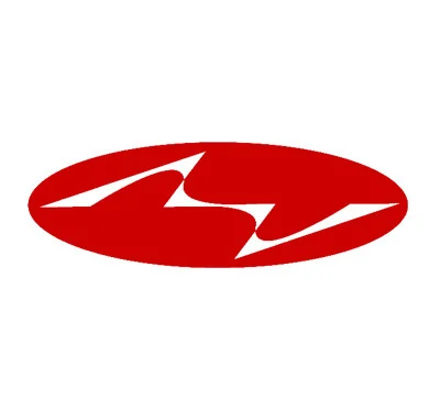 Red swoosh, Logo