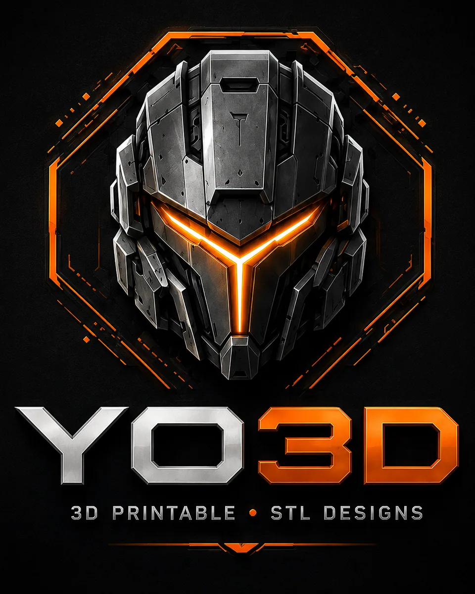 YO3D, 3D printable designs