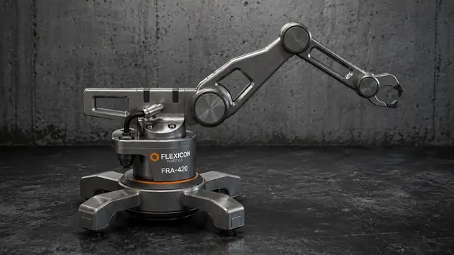 Robot arm, Hard-surface · render