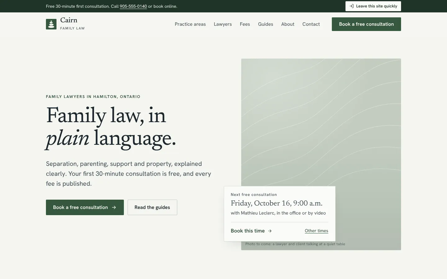 Cairn Family Law, Law firm · 28 pages · photos to come