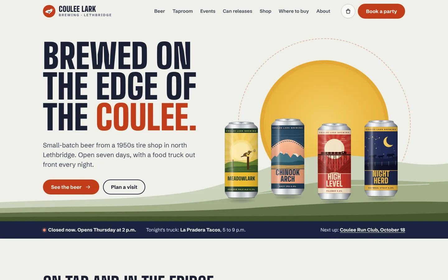 Coulee Lark Brewing, Brewery · 31 pages · photos to come
