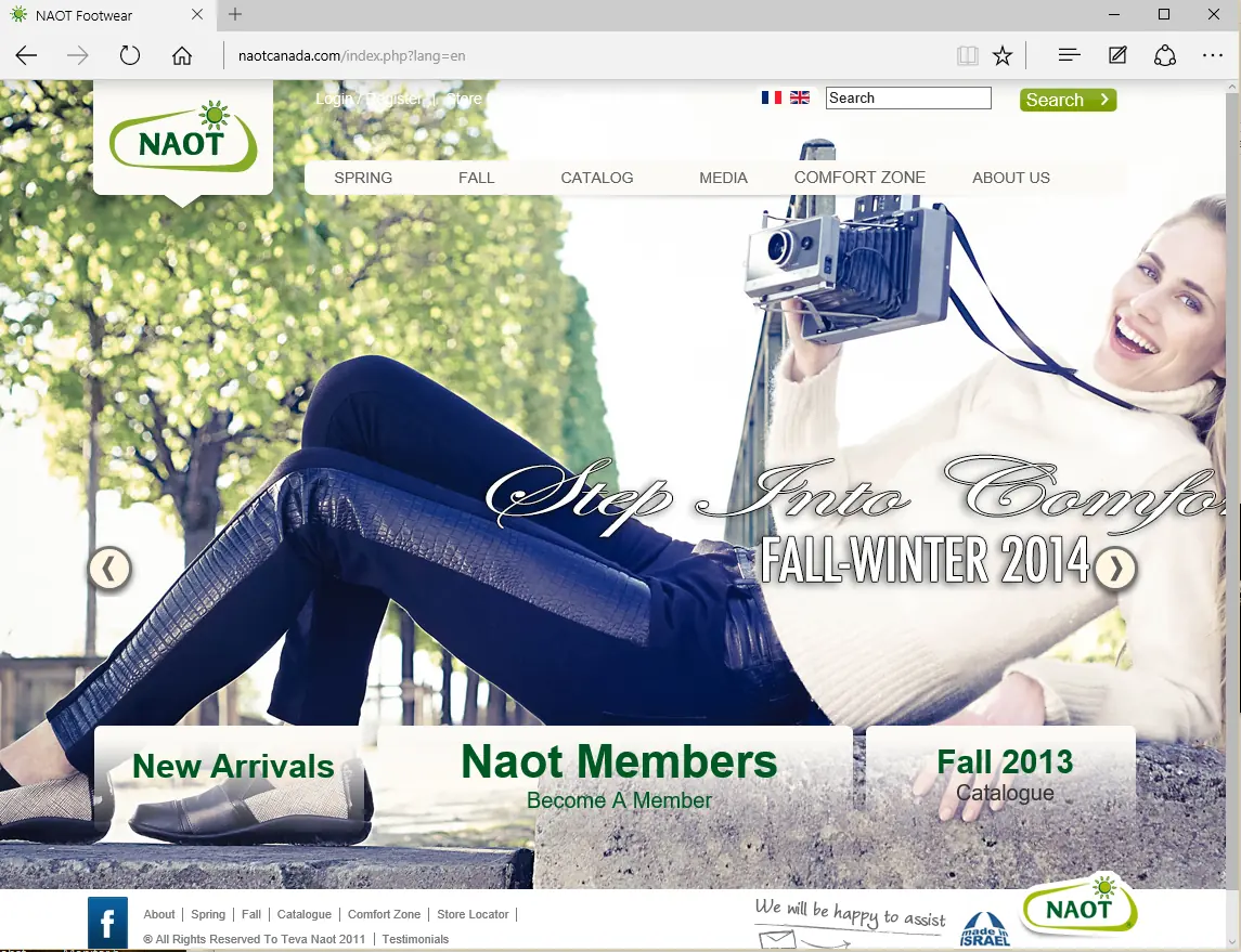 NAOT, Online store