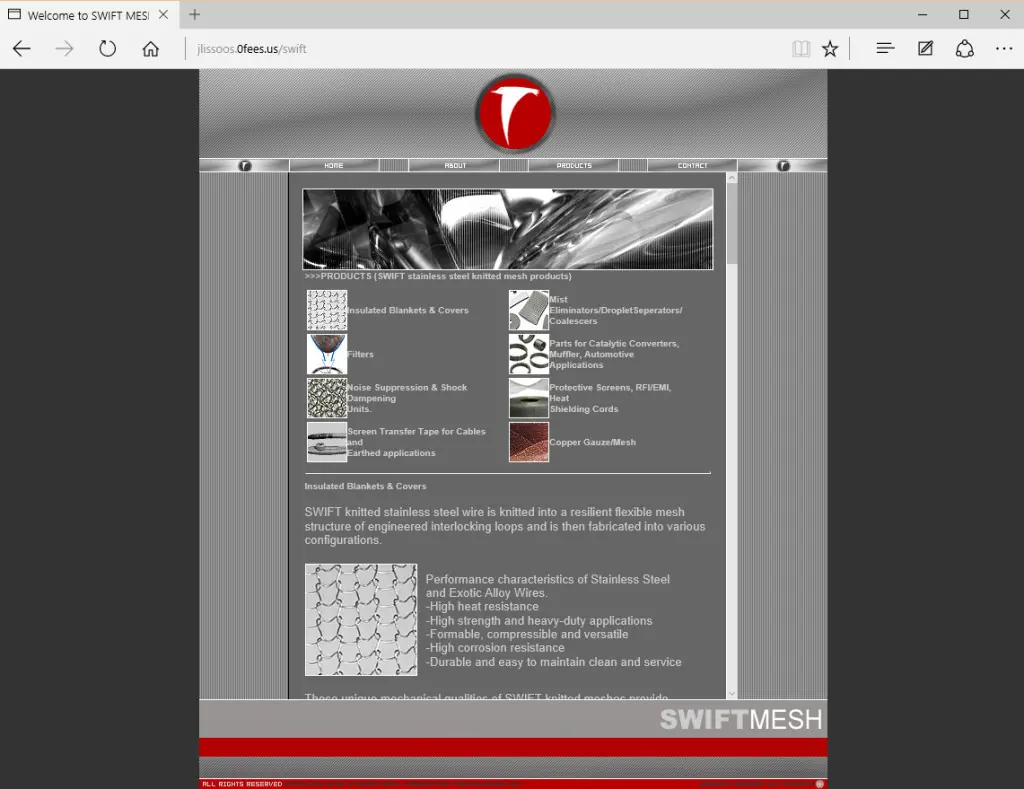 Swiftmesh, Website