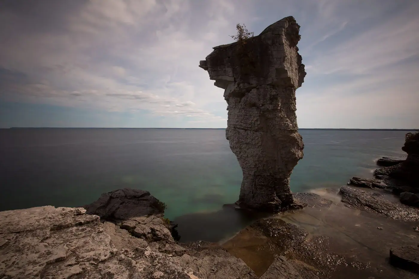Sea stack, Landscape