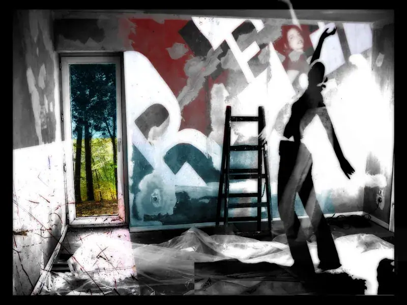 Open room, Digital collage
